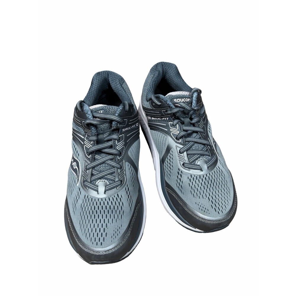 Saucony Echelon 7 Slate Gray Pink Running Shoes Womens Size 11.5 Wide Walking - Picture 6 of 12
